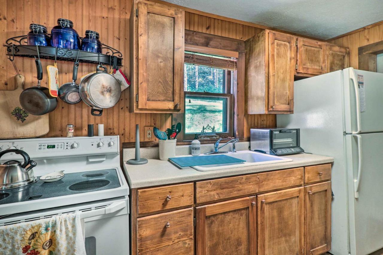 Rustic Ennice Cabin On Blue Ridge Parkway With Patio Villa Glade Valley Exterior photo