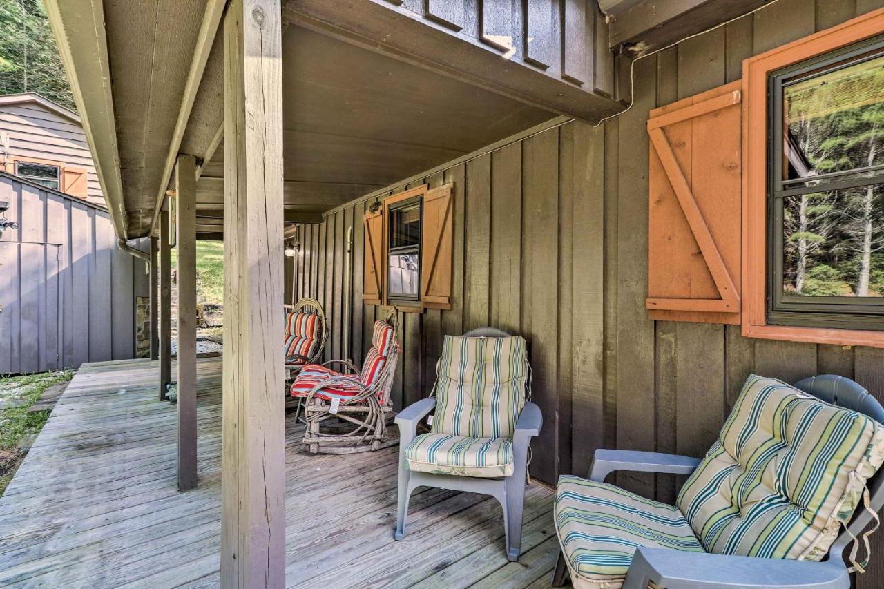 Rustic Ennice Cabin On Blue Ridge Parkway With Patio Villa Glade Valley Exterior photo